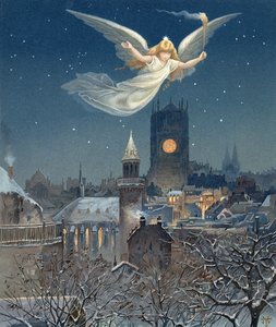 Christmas card (1885)